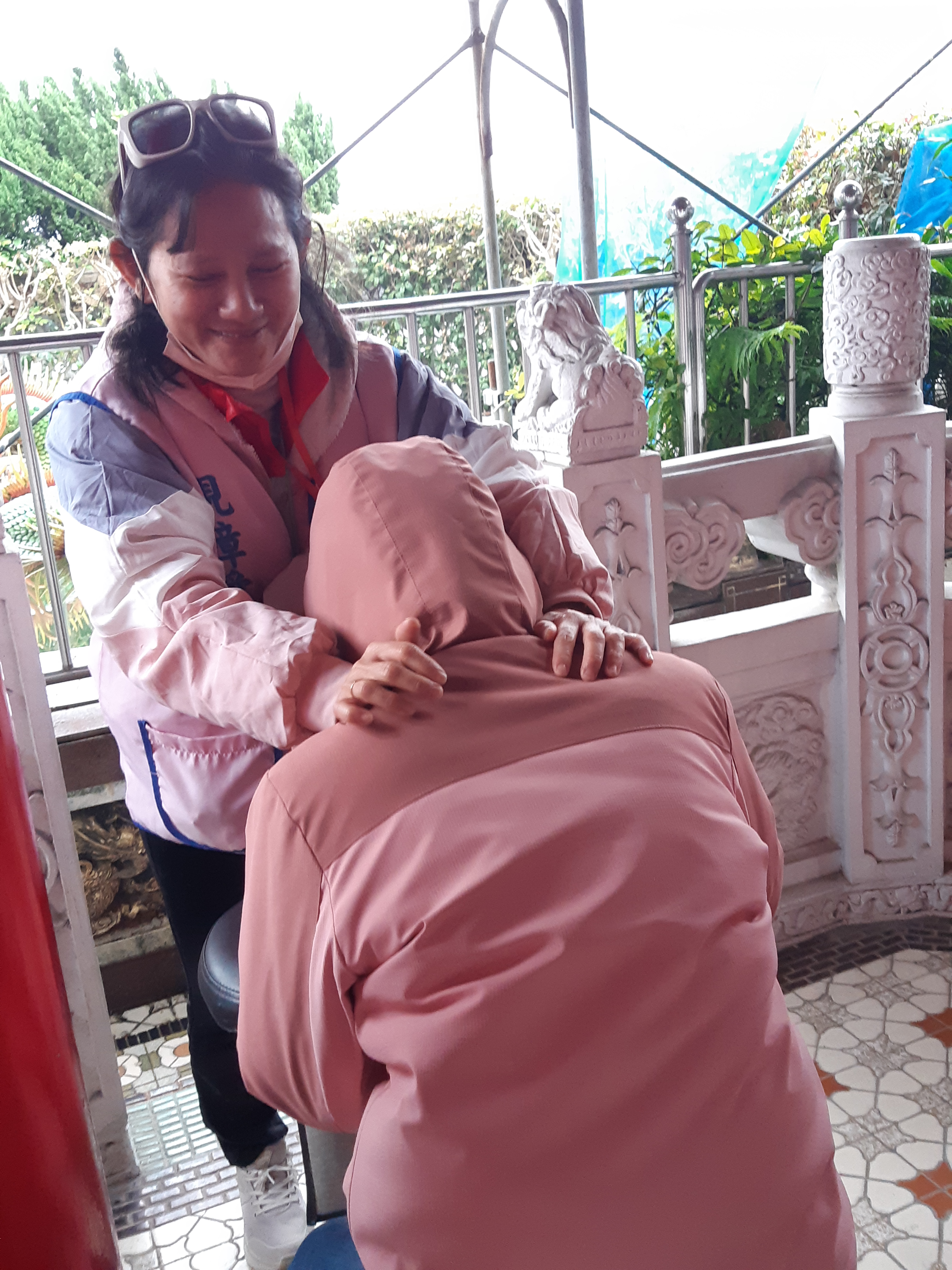 113.1.25 「盲人愛心行善團」到新店太平宮按摩服務-活動花絮